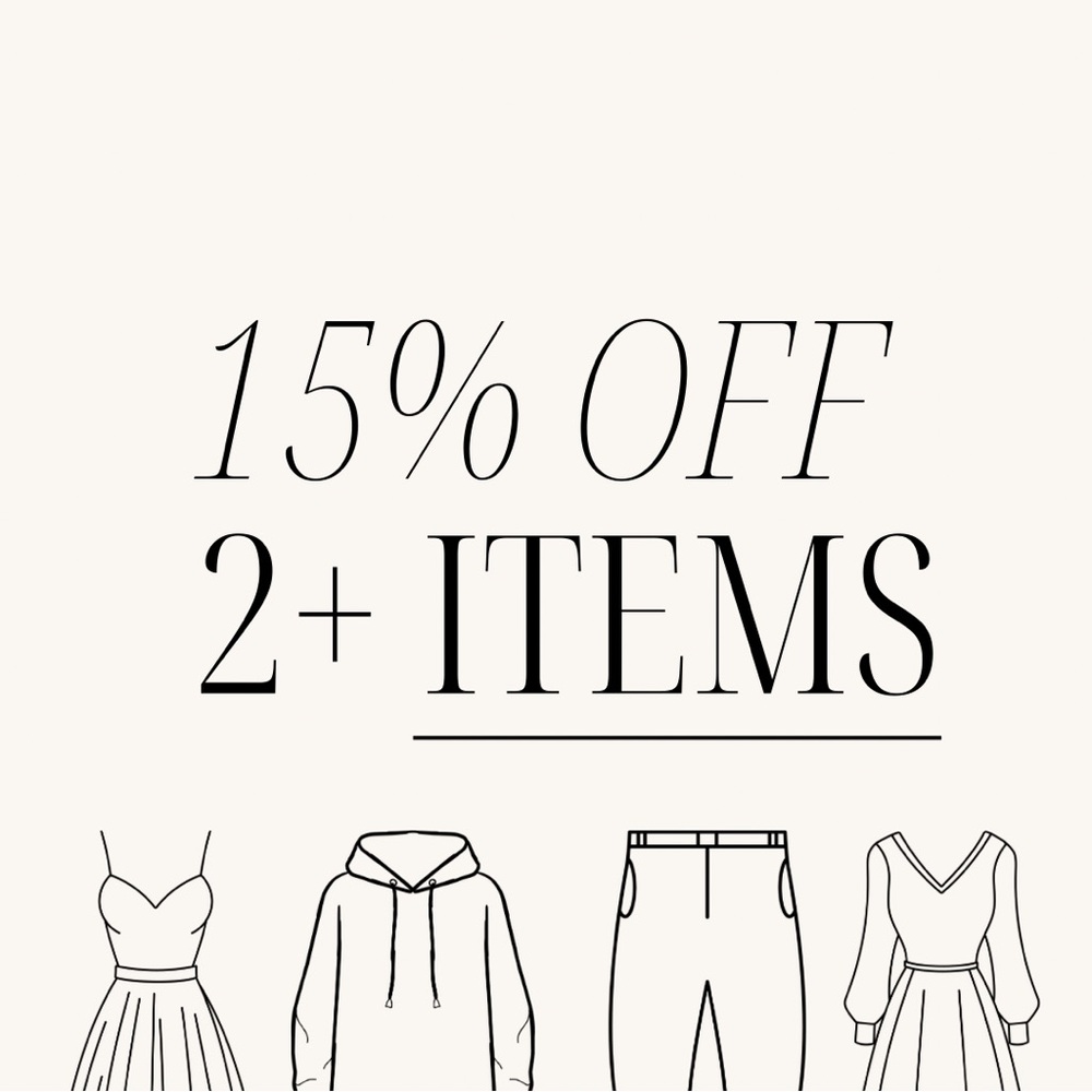 Bundle Up! Get 15% off 2+ items.